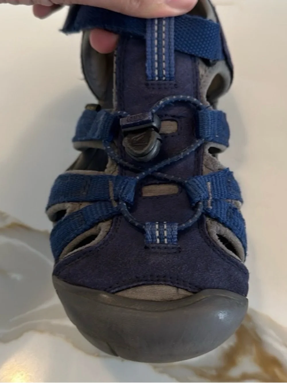 KEEN Seacamp Kids Blue Waterproof Sport Sandals
